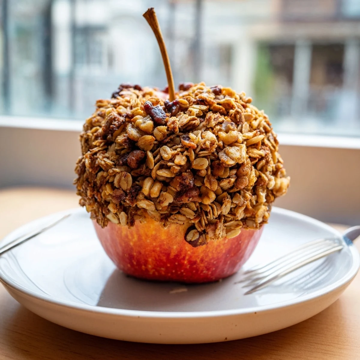 Baked Apples Oat Crumble