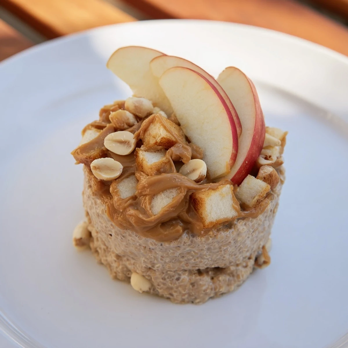 Apple Chia Pudding Peanut