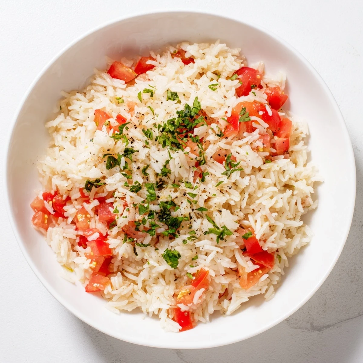 Tomato Rice Skillet Dinner