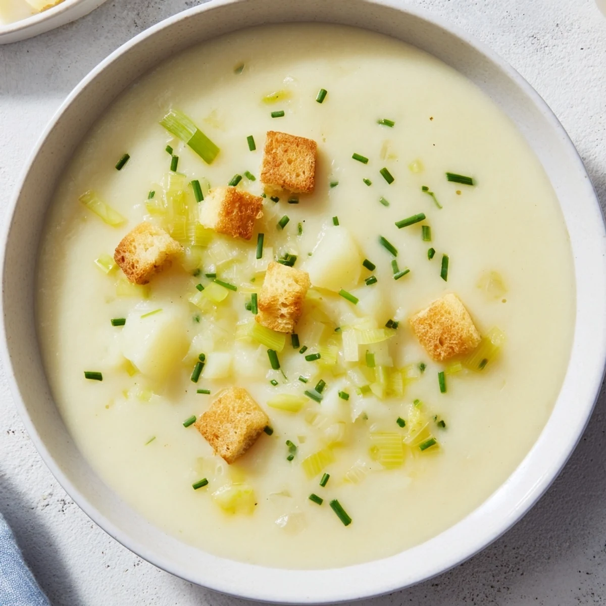 Potato Leek Soup Comfort