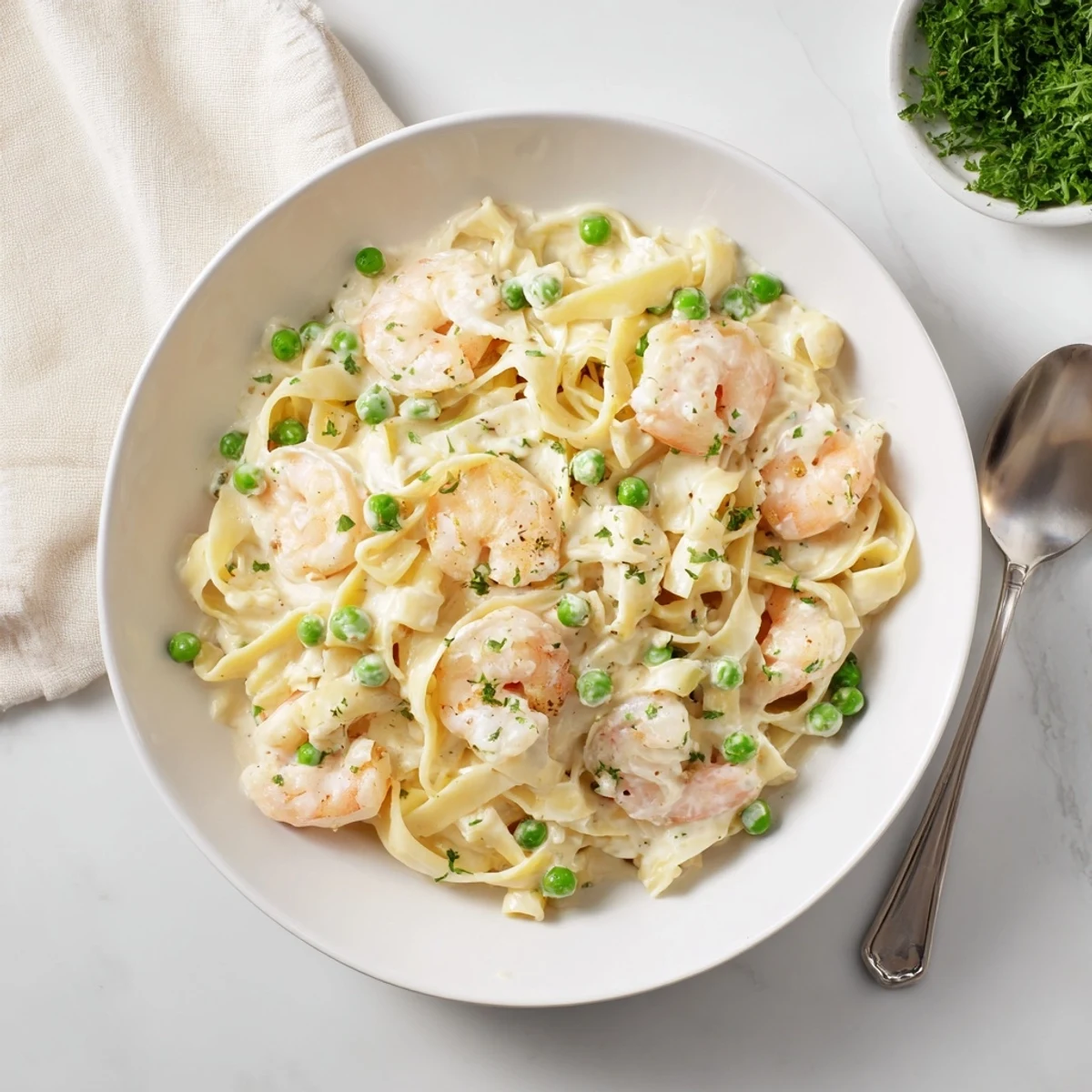Instant Pot Shrimp Alfredo