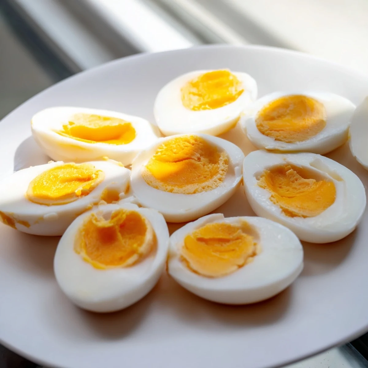 These delicious air fryer boiled eggs are a quick and healthy breakfast or snack option.