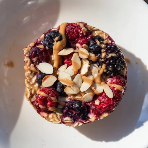 Baked Oatmeal Winter Berries