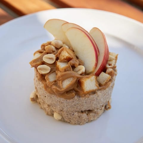 Apple Chia Pudding Peanut