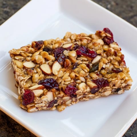 Roasted Pumpkin Seed Cranberry Bars