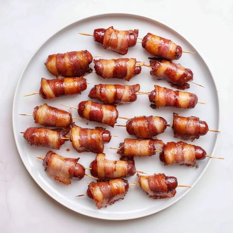 3-Ingredient Bacon-Wrapped Smokies