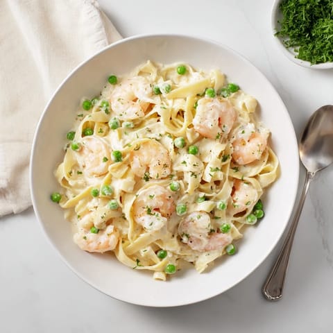 Instant Pot Shrimp Alfredo