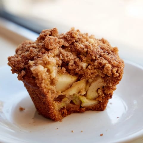 Tasty Apple Muffins Crumb