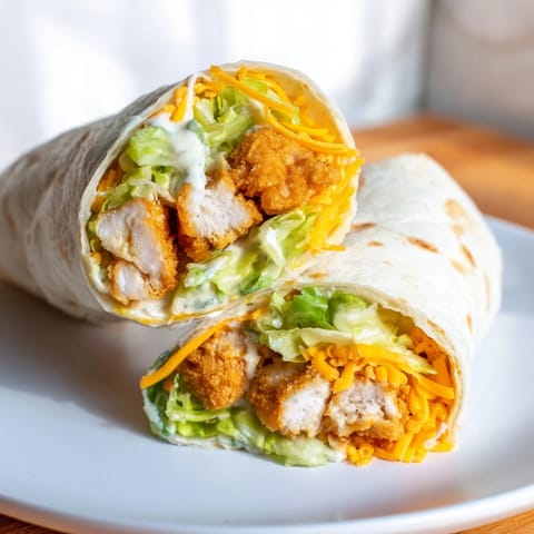 Crispy Chicken Ranch Wrap