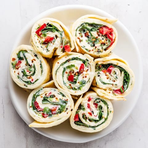 Christmas Scarf Tortilla Roll-Ups