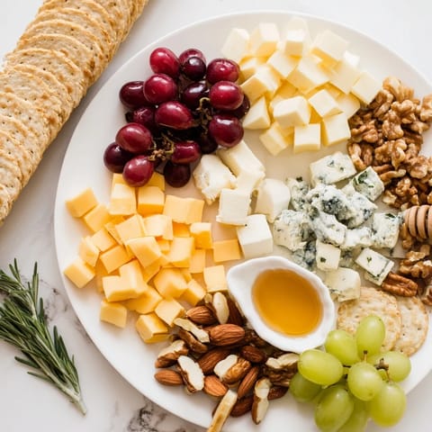 Cheese Fruit Cranberry Grape