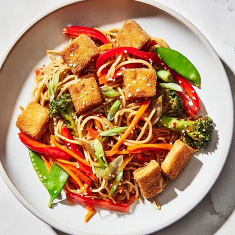 Sesame Ginger Tofu Stir-Fry