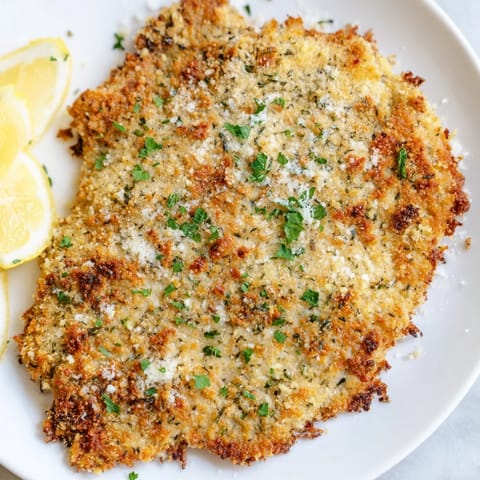 Crispy Parmesan Chicken Cutlets