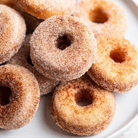 Cinnamon Sugar Baked Donuts