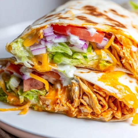 Spicy Buffalo Chicken Wrap