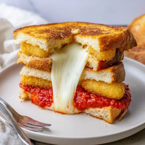 Mozzarella Stick Grilled Cheese