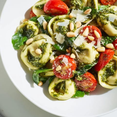 Pesto Tortellini Salad