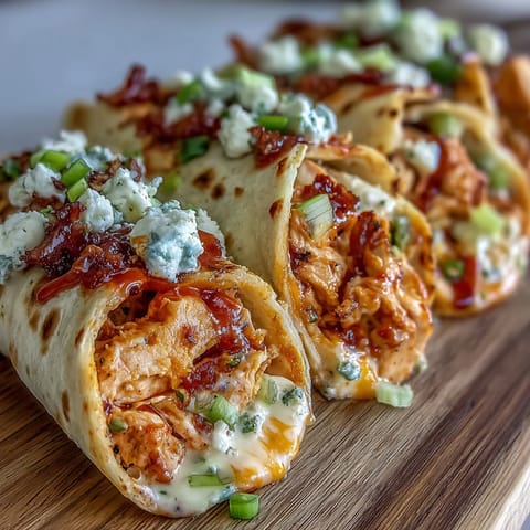 Buffalo Chicken Cream Cheese Pinwheel Wraps arranged on a platter with vibrant colors and creamy filling showing through soft tortilla spirals.