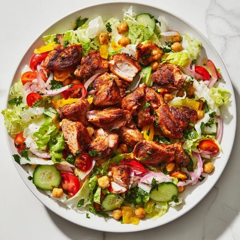 Freshly assembled Chicken Salad with Budget-Friendly Cuts, showcasing a flavorful, healthy, and budget-conscious lunch.