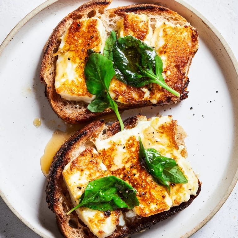 Mouthwatering halloumi grilled cheese sandwich, oozing with melted cheese and ready to serve for lunch.