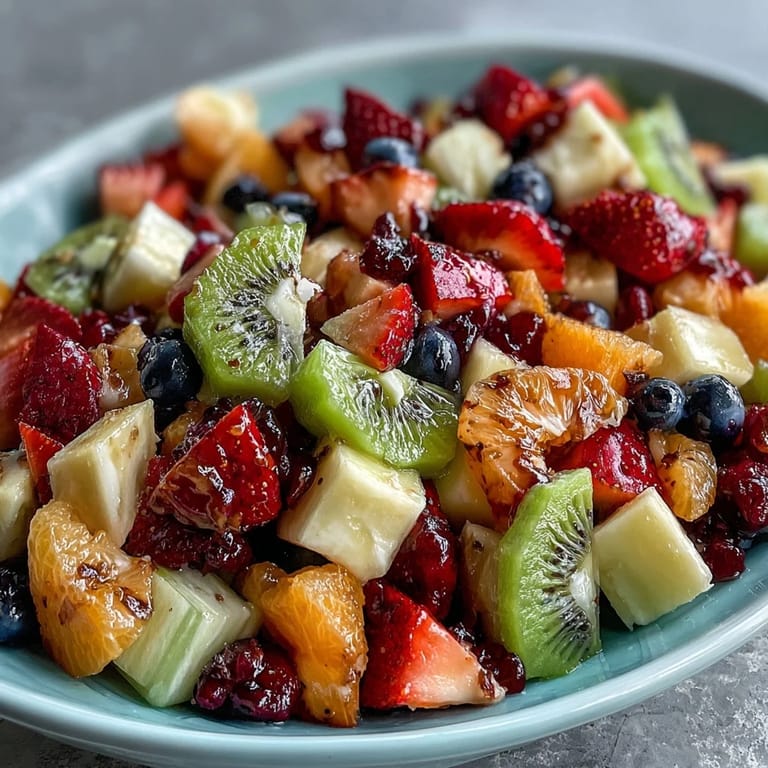 Rainbow fruit table with coconut whipped cream: juicy seasonal fruits arranged in rows, paired with luscious, lightly sweetened coconut cream for a healthy treat.