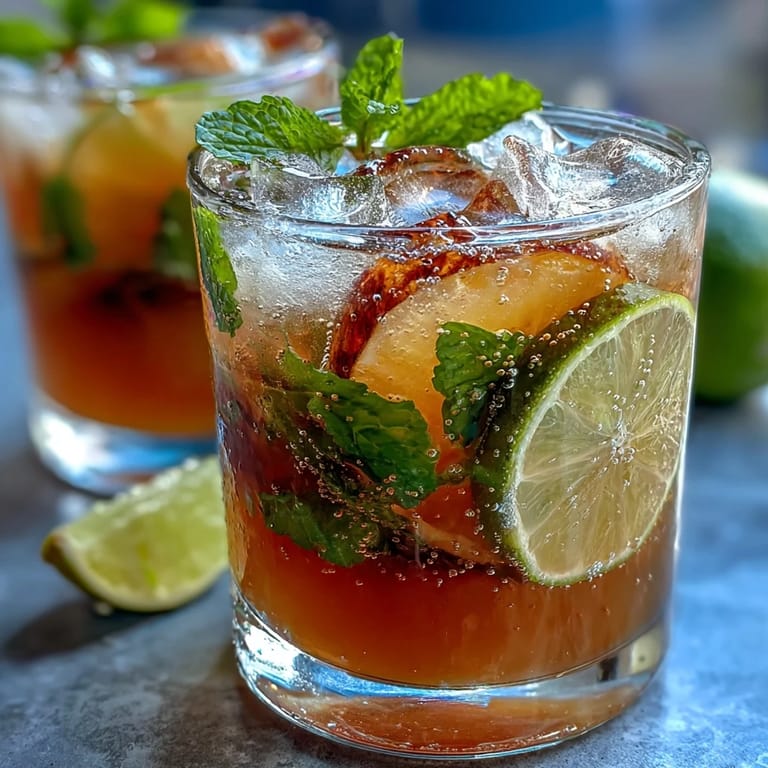Vibrant Spring Sangria Mocktail featuring white grape juice, citrus wheels, green grapes, and mint garnish in a glass pitcher.