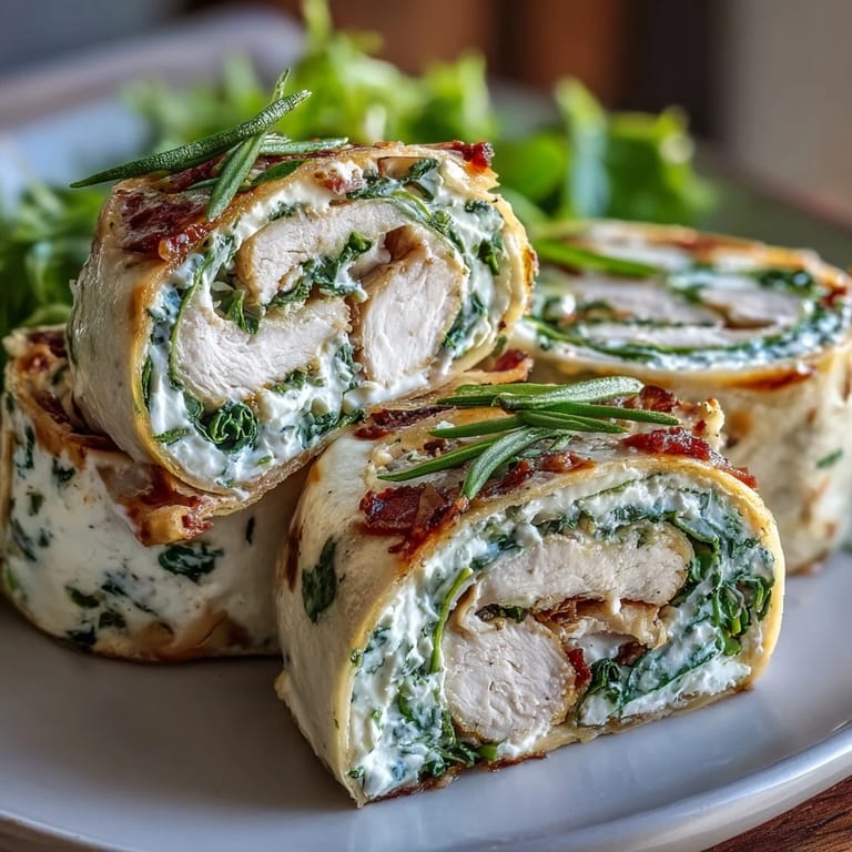 Bite-sized turkey, cheese, and spinach tortilla pinwheels, perfect for lunchboxes or quick appetizers with a savory filling.